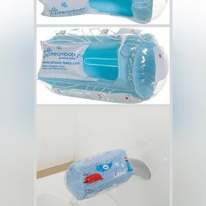 Dreambaby Blue Whale Pattern Inflatable Bath Spout Cover
